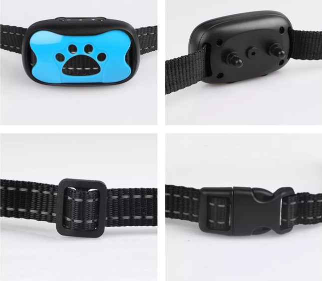 Animal-friendly anti-bark collar